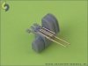 Master SM-350-031 IJN Takao (1942) armament - 20cm (10pcs), 12,7cm (8pcs) barrels (with recoil cylinders)
